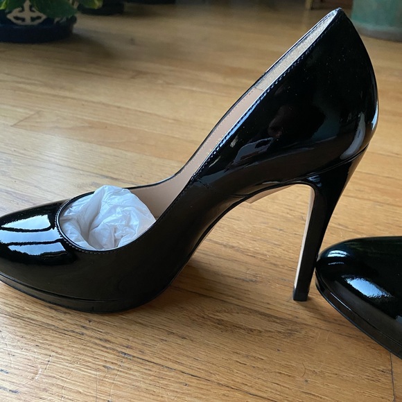 L.K. Bennett New Sledge (Black Patent Leather) - Picture 4 of 6